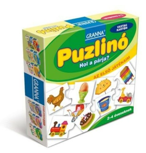 Az első játékaim Puzzlinó - Hol a párja? Társasjáték