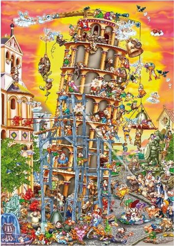 Pisa Tower - Dtoys 61218 - 1000 db-os puzzle