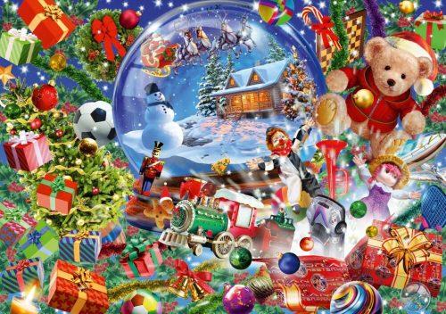 Christmas Globe - Bluebird 70236-P - 1000 db-os puzzle