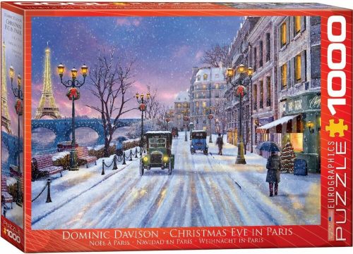 Christmas Eve in Paris - Karácsony este Párizsban - Eurographics 6000-0785 - 1000 db-os puzzle