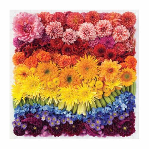 Rainbow Summer Flowers 500 db-os puzzle Galison