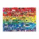 Rainbow Toy Cars 1000 db-os puzzle Galison