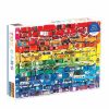 Rainbow Toy Cars 1000 db-os puzzle Galison