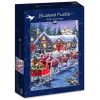 Santa and Sleigh - Bluebird 70073 - 1000 db-os puzzle