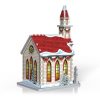 Karácsonyi falu - Christmas Village - Wrebbit 3D Puzzle - 116 darabos