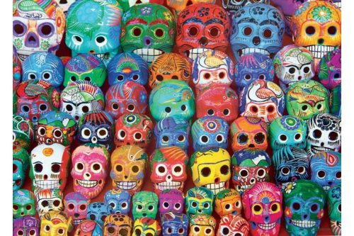 Traditional Mexican Skulls - Eurographics 6000-5316 - 1000 db-os puzzle