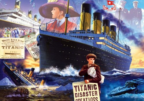 Titanic - Bluebird 70231-P 1000 db-os puzzle