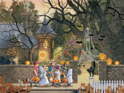 Friends on Halloween - SunsOut 51224 - 1000 darabos puzzle