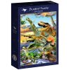 Dino Sunset - Bluebird 90233-F - 1000 darabos puzzle