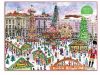 Karácsonyi vásár - Christmas Market - Michael Storrings 1000 darabos puzzle