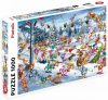 Karácsonyi Síelés - Christmas Skiing - Piatnik 1000 db-os puzzle