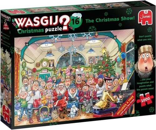 The Christmas Show - Wasgij Christmas 16 - Jumbo 2x1000 darabos puzzle