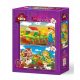 2 Puzzles - Farm Girl - Art puzzle 5582 - 35 darabos puzzle