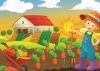 2 Puzzles - Farm Girl - Art puzzle 5582 - 35 darabos puzzle