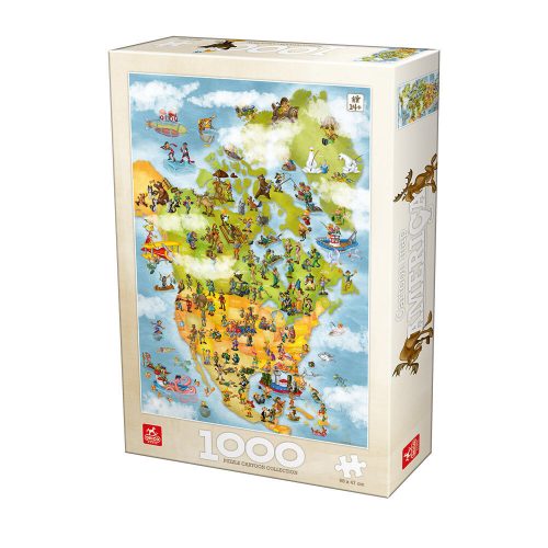 Cartoon Collection - USA - Deico 76779 - 1000 darabos puzzle