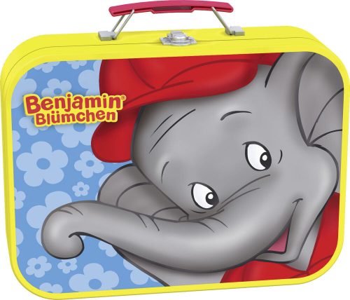 Benjamin az Elefánt 2x26, 2x48 db Puzzle Box - Fém kofferben (55594) Benjamin the Elephant puzz