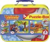 Benjamin az Elefánt 2x26, 2x48 db Puzzle Box - Fém kofferben (55594) Benjamin the Elephant puzz