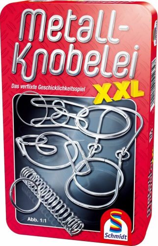 Ördöglakat gyûjtemény XXL fémdobozban (51234) Metall-Knobelei XXL