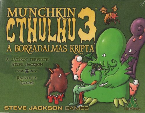 Munchkin Cthulhu 3:  A borzalmas kripta Munchkin Cthulhu 3:  The unspeakable vault