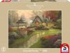 Make a Wish Cottage, Thomas Kinkade, 1000 db (58463) Haus mit Brunnen