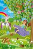 Princess in the castle garden, 3x48 pcs (56225) Prinzessin im Schlossgarten