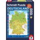 Map of Germany, 1000 db (58287) Deutschlandkarte