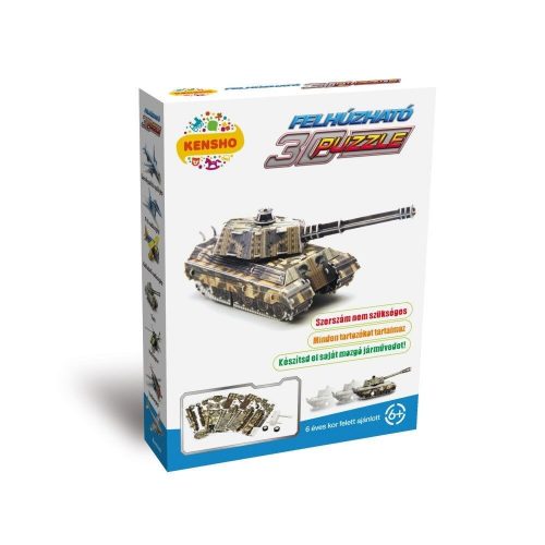 3D puzzle, Tank Make Your Own Wind Up Tank