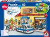 Police helicopter, 60 pcs (56351) Polizeihubschrauber, 60 Teile, mit add on (Polizei