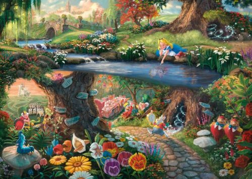 Disney, Alice in wonderland, 1000 pcs (59636) Disney, Alice im Wunderland