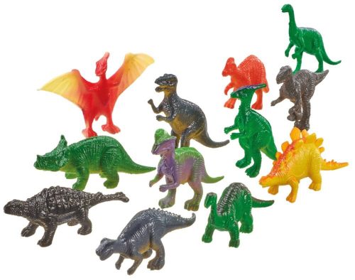 Dinosaurs set of figurines, 60 db (56372) Dinosaurier, mit add on (Dinosaurier-Figuren-Set)