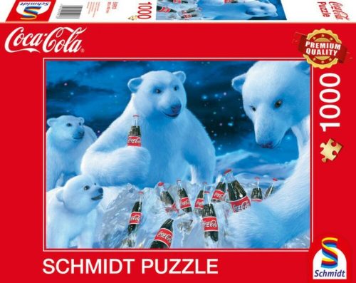 Coca Cola - Polar bears, 1000 db (59913) Coca Cola - Polarbären