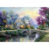 Winter and Spring in Lamplight Manour - Schmidt 59468 - 2x1000 db-os puzzle