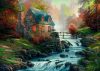 Cobblestone Mill, Thomas Kinkade, 1000 db (57486) Bei der alten Mühle