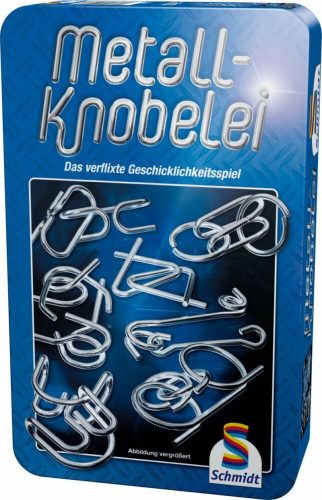 Ördöglakat gyüjtemény fémdobozban (51206) Metall-Knobelei(51206)