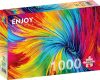 Colorful Paint Swirl - Enjoy 1095 - 1000 darabos puzzle