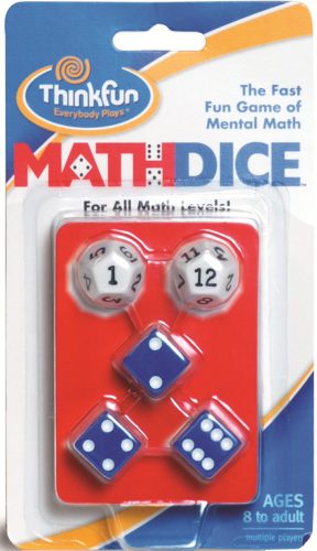 Thinkfun: Math Dice egy kis matekocska társasjáték