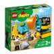 LEGO DUPLO Town - Teherautó és lánctalpas exkavátor 10931