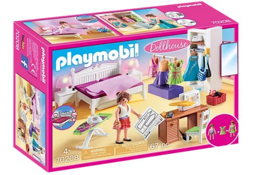 Playmobil Hálószoba varrósarokkal 70208