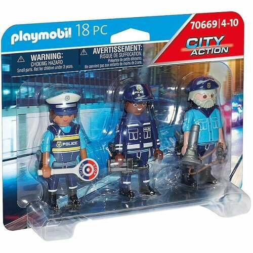 Playmobil: Figura szett rendőrség 70669