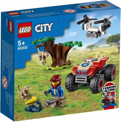 LEGO City Wildlife Vadvilági ATV mentőjármű 60300