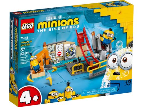 LEGO Minions Minyonok Gru laborjában 75546