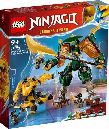 LEGO Ninjago 71794 Lloyd és Arin nindzsacsapatának robotjai