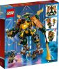 LEGO Ninjago 71794 Lloyd és Arin nindzsacsapatának robotjai