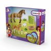 Schleich Horse Club Sarah kis állatai ápoló szett