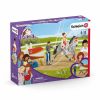 Schleich Horse Club Mia lovastorna lovaglókészlete