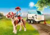 Playmobil Autó póniszállító utánfutóval 70511