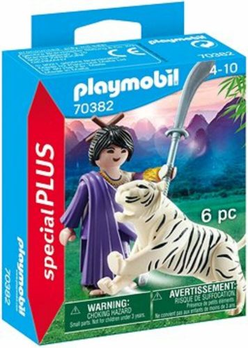 Playmobil: Ázsiai harcos tigrissel