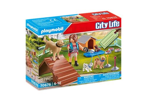 Playmobil Ajándékszett "Kutyakiképzés" 70676