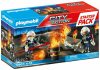 Playmobil Starter Pack Tûzoltók gyakorlaton 70907