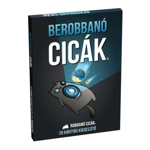 Berobbanó cicák kiegészítő társasjáték